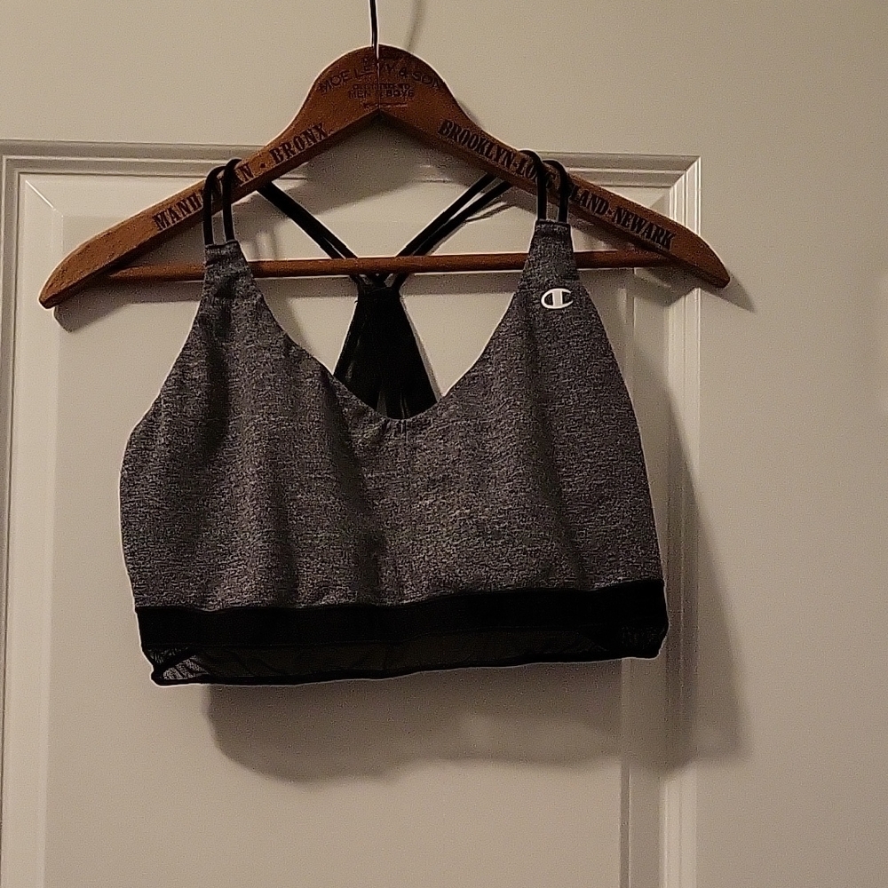 Champion Women's Gray Sports Bra
